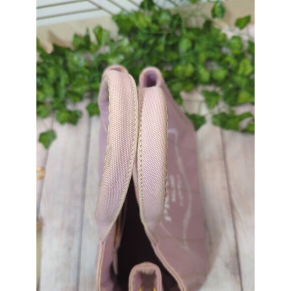 PRADA 1BG439 CANAPA 2Way Hand Bag ALABASTRO Light Pink WITH STRAP - Picture 7 of 15